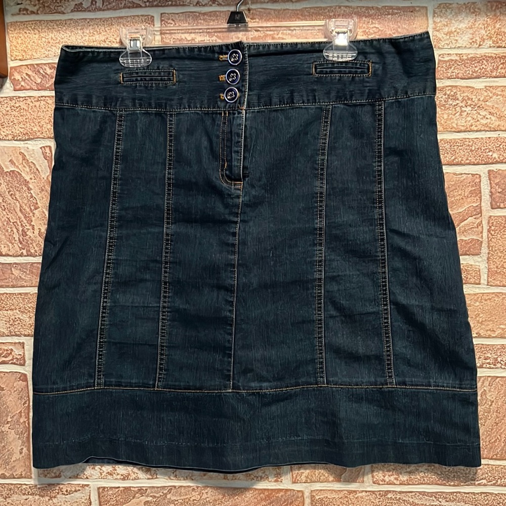 Cato denim women’s skirt size 14.